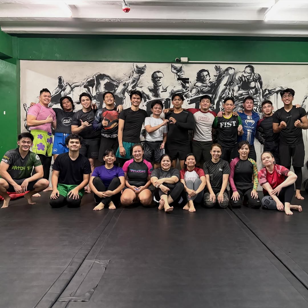 BJJ class at FIST Gym